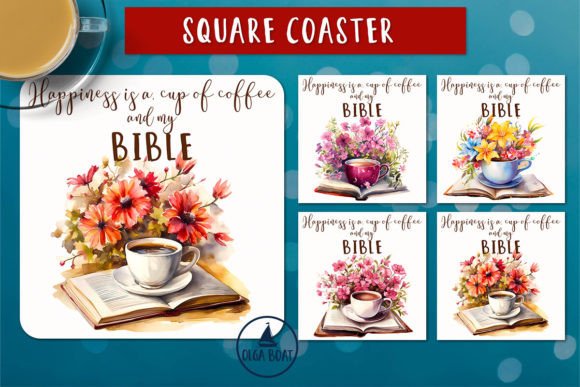 Bible Quotes, Christian Sublimation Illustrations