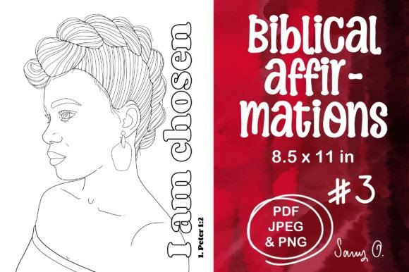 Christian Affirmation I Am Bible Verse Coloring Pages Amp