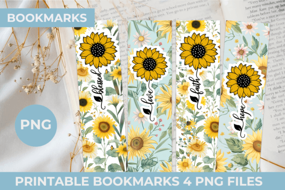 Christian Bookmark, Sunflower Bookmark Crafts