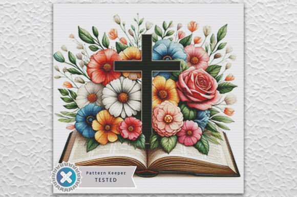 Christian Cross Cross Stitch Pattern PDF