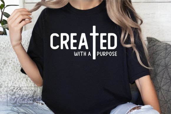 Created with a Purpose SVG - Faith Jesus Crafts