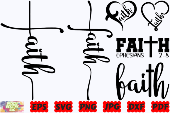 Faith SVG Religious SVG Christian SVG Crafts