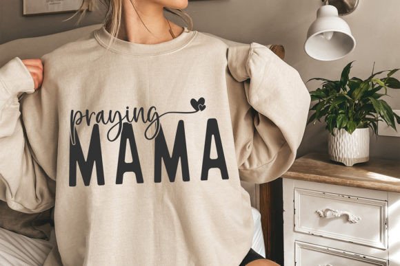 Praying Mama SVG, Christian SVG, Mom SVG & Crafts